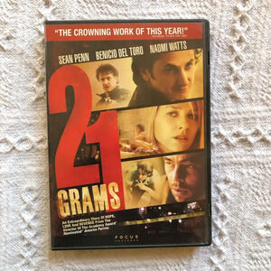 21 Grams Dvd Movie 2004 Sean Penn Horror Suspense Drama